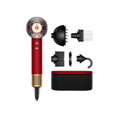 Фен Dyson Supersonic HD16 Nural Red Velvet/Gold 
